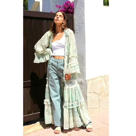 Free People Bali Lover To Lover Maxi Dress Size XS